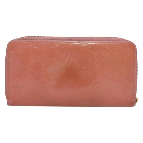 LOUIS VUITTON Vernis Zippy Wallet Long Wallet Poppy Petal M61562 LV Auth am8739 - Picture 2 of 15